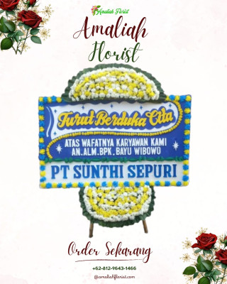 Papan Bunga Duka di Bangsri