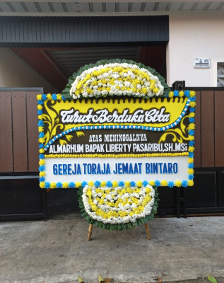 Papan Bunga Duka di Bangsri