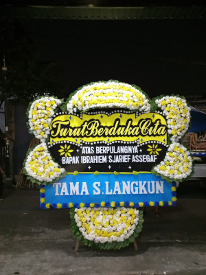 Papan Bunga Duka di Bangsri