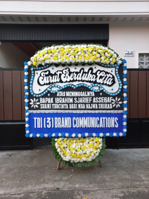 Papan Bunga Duka di Bangsri